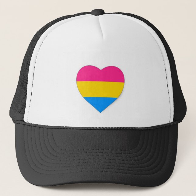Pansexual pride hat (Front)