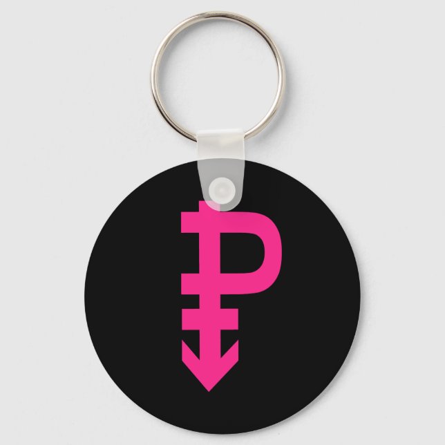 Pansexual Pride - Keychain (Front)