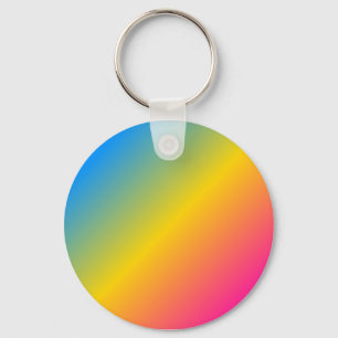 Pansexual Pride keychain - gradient