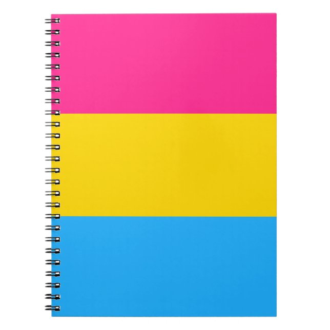 Pansexual Pride Notebook (Front)