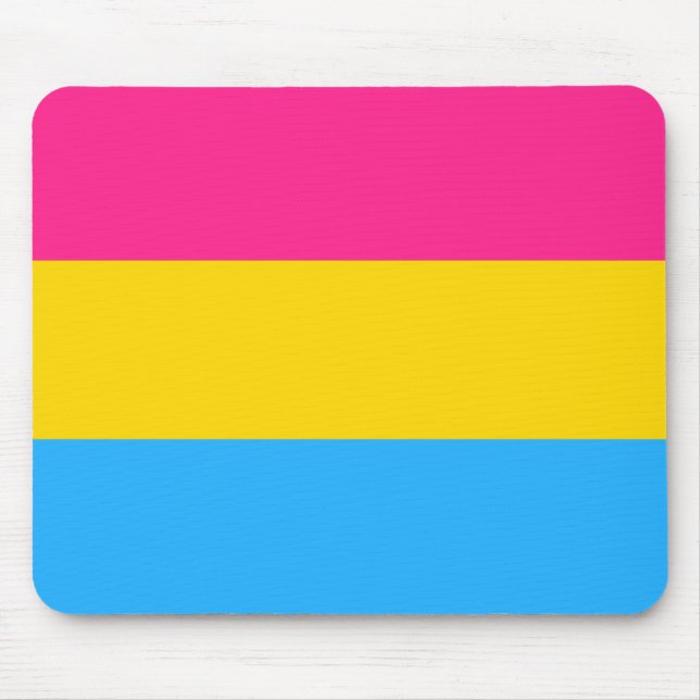 Pansexual Pride (Pan Flag) Mouse Pad (Front)