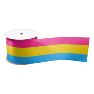 Pansexual Pride (Pan Flag) Satin Ribbon