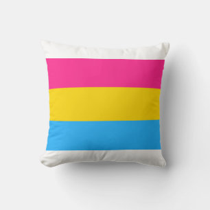 Pansexual Pride (Pan Flag) Throw Pillow