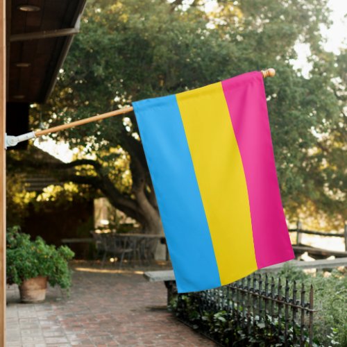 Pansexual Pride Pan House Flag
