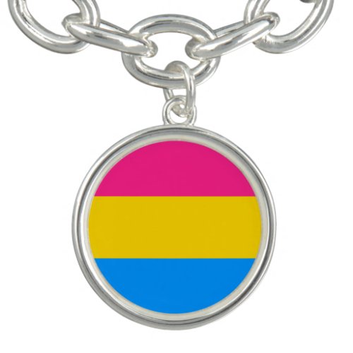 Pansexual Pride Stripes Bracelet