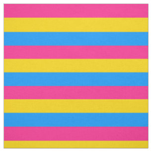 Pansexual Pride Stripes Fabric