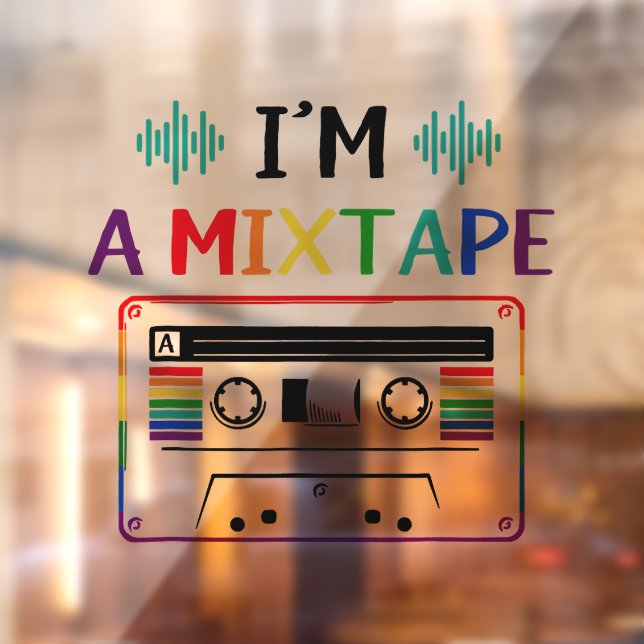 Pansexual Pride Window Cling (Sheet 2)