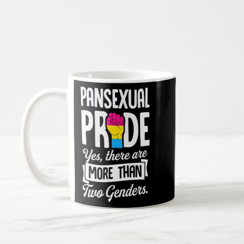 Pansexual Pride Yes There Are More Than Two Gender Coffee Mug