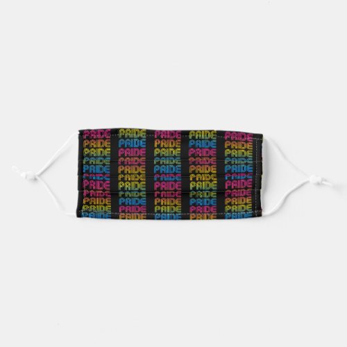 Pansexual Retro Pride Adult Cloth Face Mask