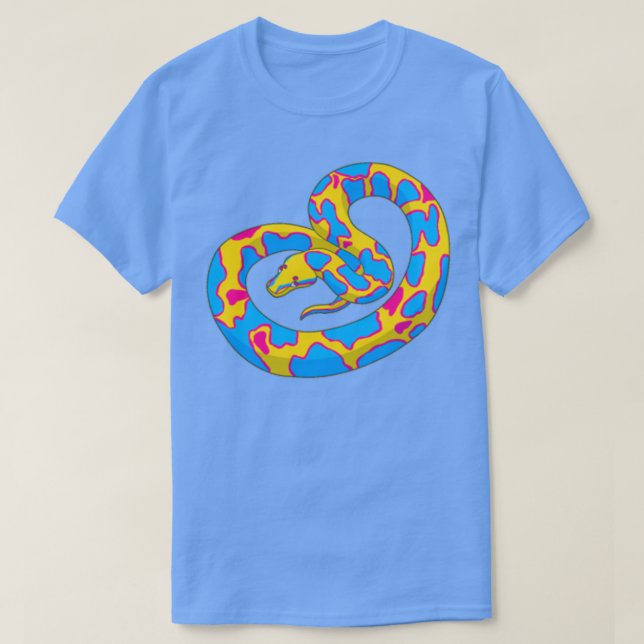 Pansexual snake  T-Shirt (Design Front)