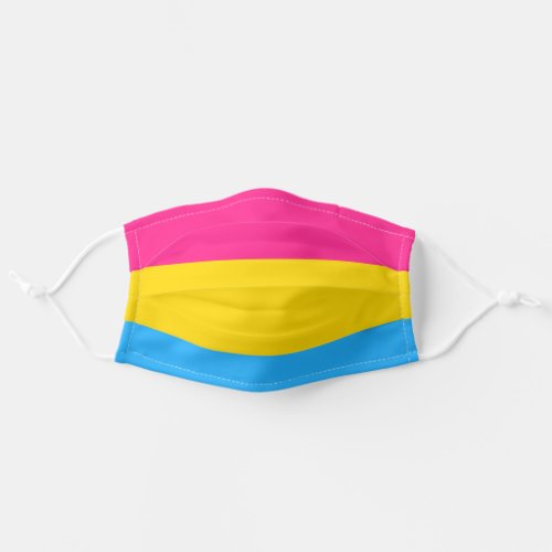 Pansexuality pride flag adult cloth face mask