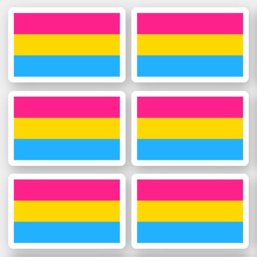 Pansexuality Pride flag Sticker