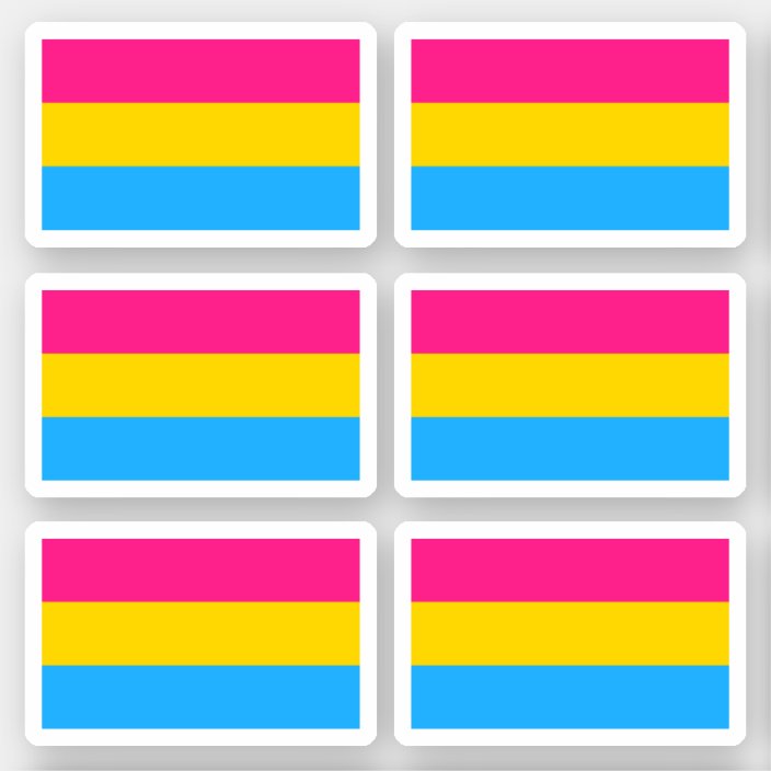 Pansexuality Pride Flag Sticker