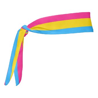 Pansexuality Pride flag Tie Headband | Zazzle