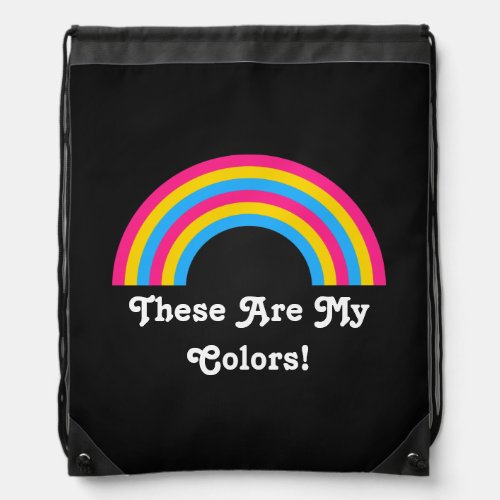 Pansexuality rainbow pride Backpack