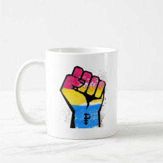 PANSEXUALS RESIST AND SYMBOL - LGBT RESISTANCE -.p Coffee Mug