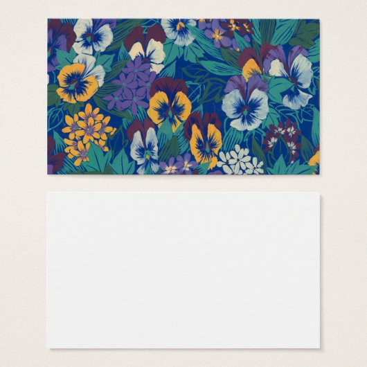 Pansies (Front & Back)