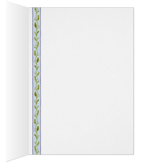 Pansies - Blank Card (Inside (Right))