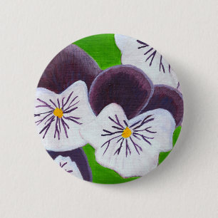 Pansies Button