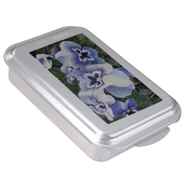 PANSIES CAKE PAN (Side)