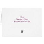 Pansies Cards (Back Horizontal)