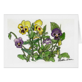 Pansies Cards