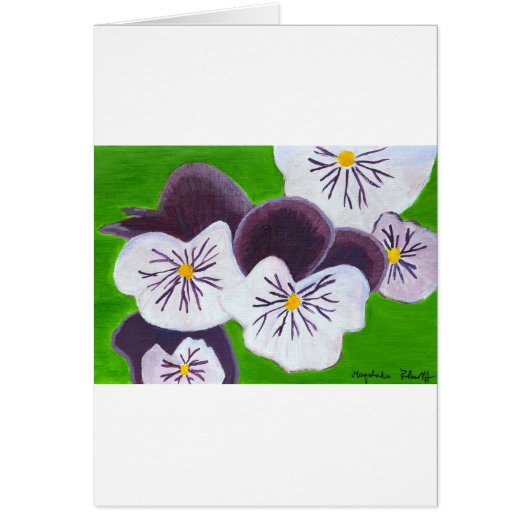 Pansies Cards (Front)