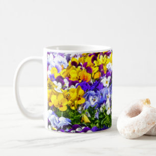 Pansies Coffee Mug