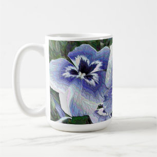 PANSIES COFFEE MUG