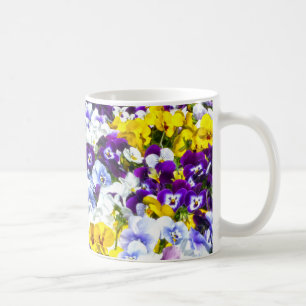 Pansies Coffee Mug