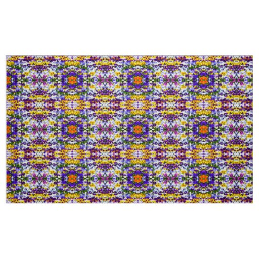 Pansies Fabric