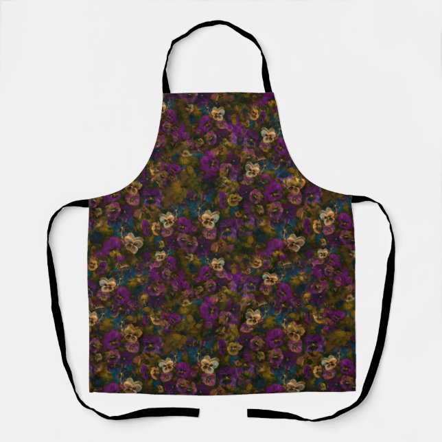 Pansies for you apron (Front)