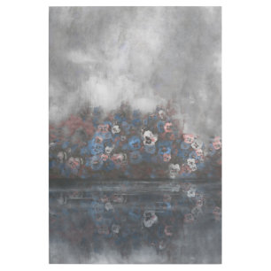 "Pansies In The Mist" 24" x 36" Gallery Wrap