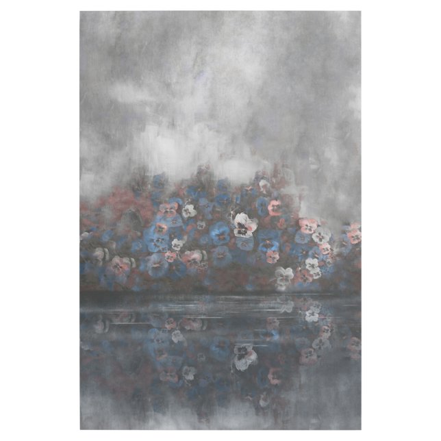 "Pansies In The Mist" 24" x 36" Gallery Wrap (Front)