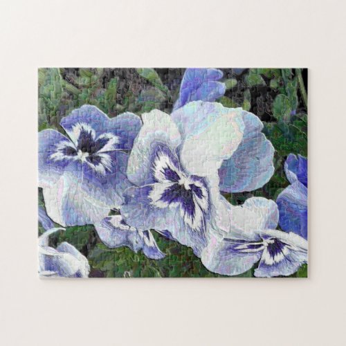 PANSIES JIGSAW PUZZLE