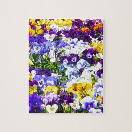 Pansies Jigsaw Puzzle