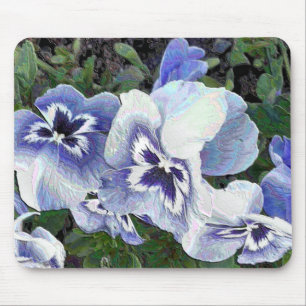 PANSIES MOUSE PAD