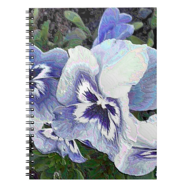 PANSIES NOTEBOOK (Front)