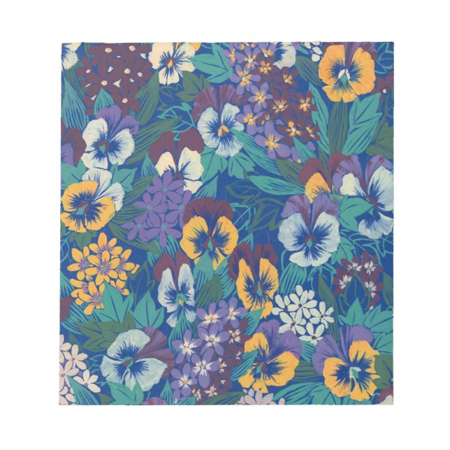 Pansies Notepad (Front)