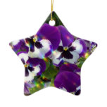 Pansies Ornament