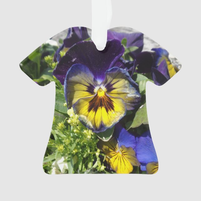 PANSIES! ORNAMENT (Front)