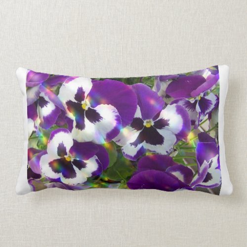 Pansies Pillow