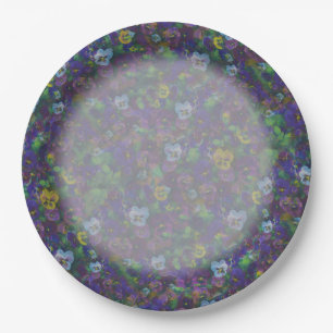 Pansies Plates [purple]