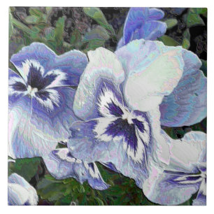 PANSIES TILE