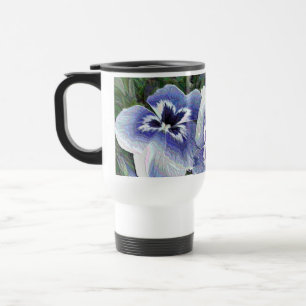 PANSIES TRAVEL MUG