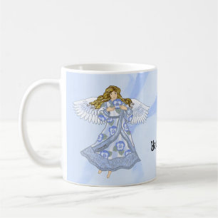 Pansy Angel Coffee Mug