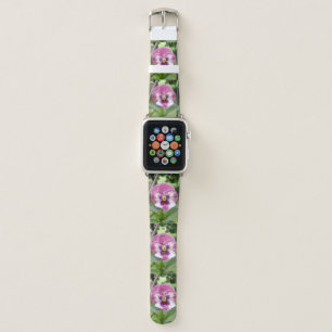 Pansy Apple Watch Band (Pink & Purple)