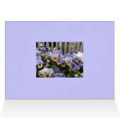 Pansy Blues Fence Cards (Inside Horizontal (Top))