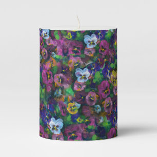 Pansy Candle [pink] 