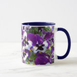 Pansy Ceramic Coffee Mug